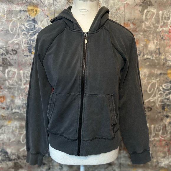 LULULEMON Dark Grey Soft Zip Up Jacket. - Picture 3 of 9